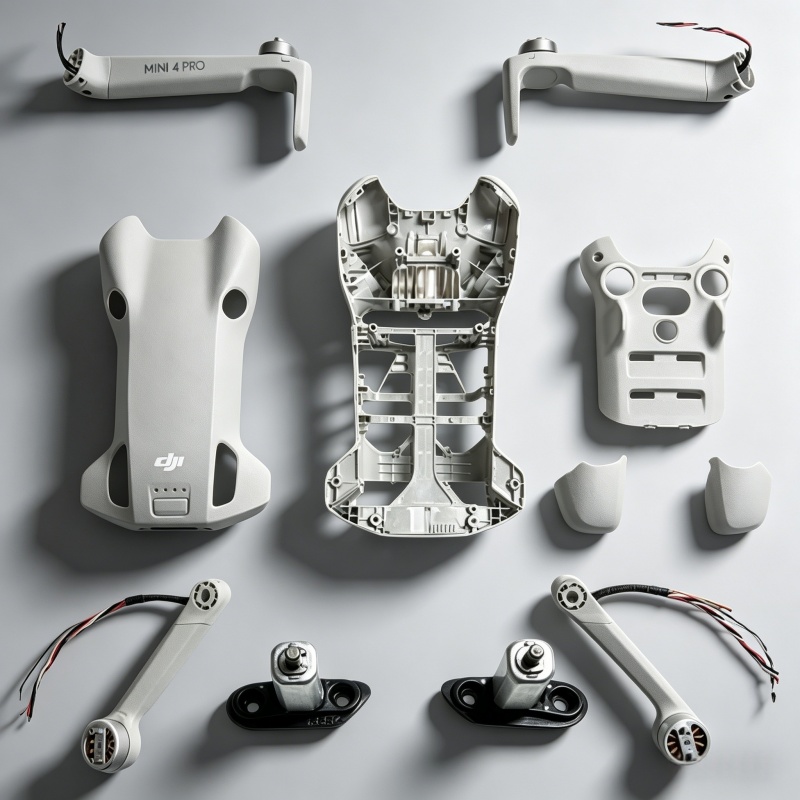 Dji Drone Mini 4 Pro - مجموعة قطع غيار أصلية لإصلاح طائرة
