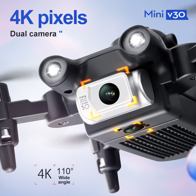 طائرة بدون طيار صغيرة V30 WiFi - مراجعة Drone Camera Hd وسعره