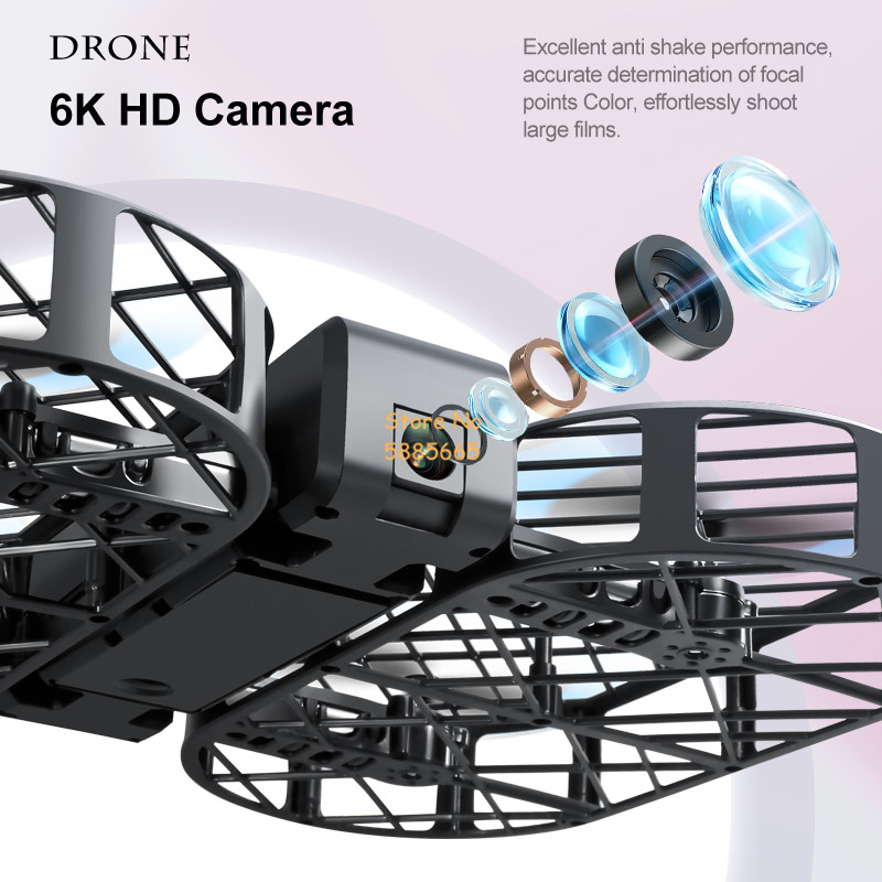 كاميرا 8K عالية الدقة 360 °    - مراجعة Drone Camera Hd وسعره