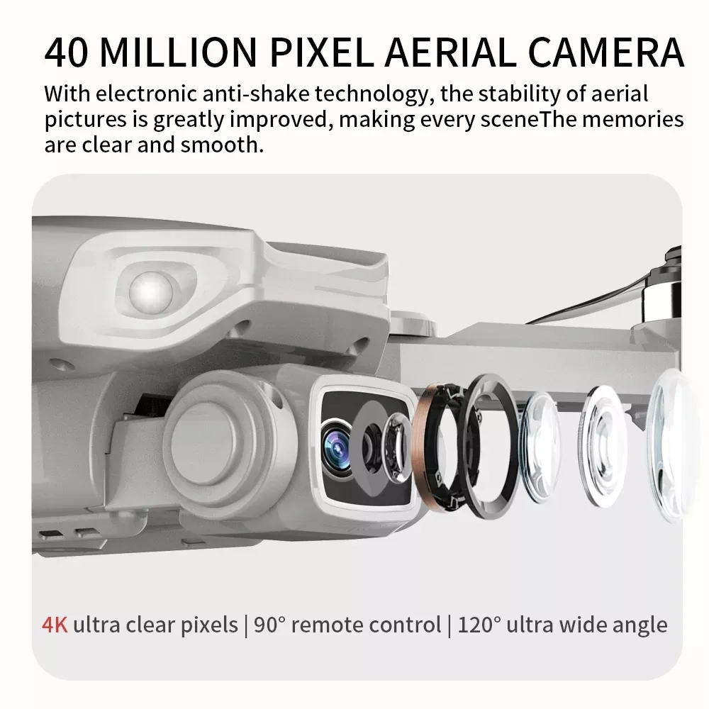 طائرة بدون طيار رباعية المراوح - مراجعة Drone Camera Hd وسعره