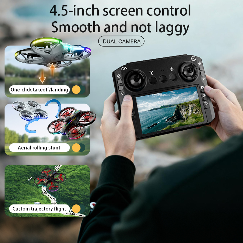 طائرة بدون طيار احترافية RH830 - مراجعة Drone Camera With Gimbal وسعره